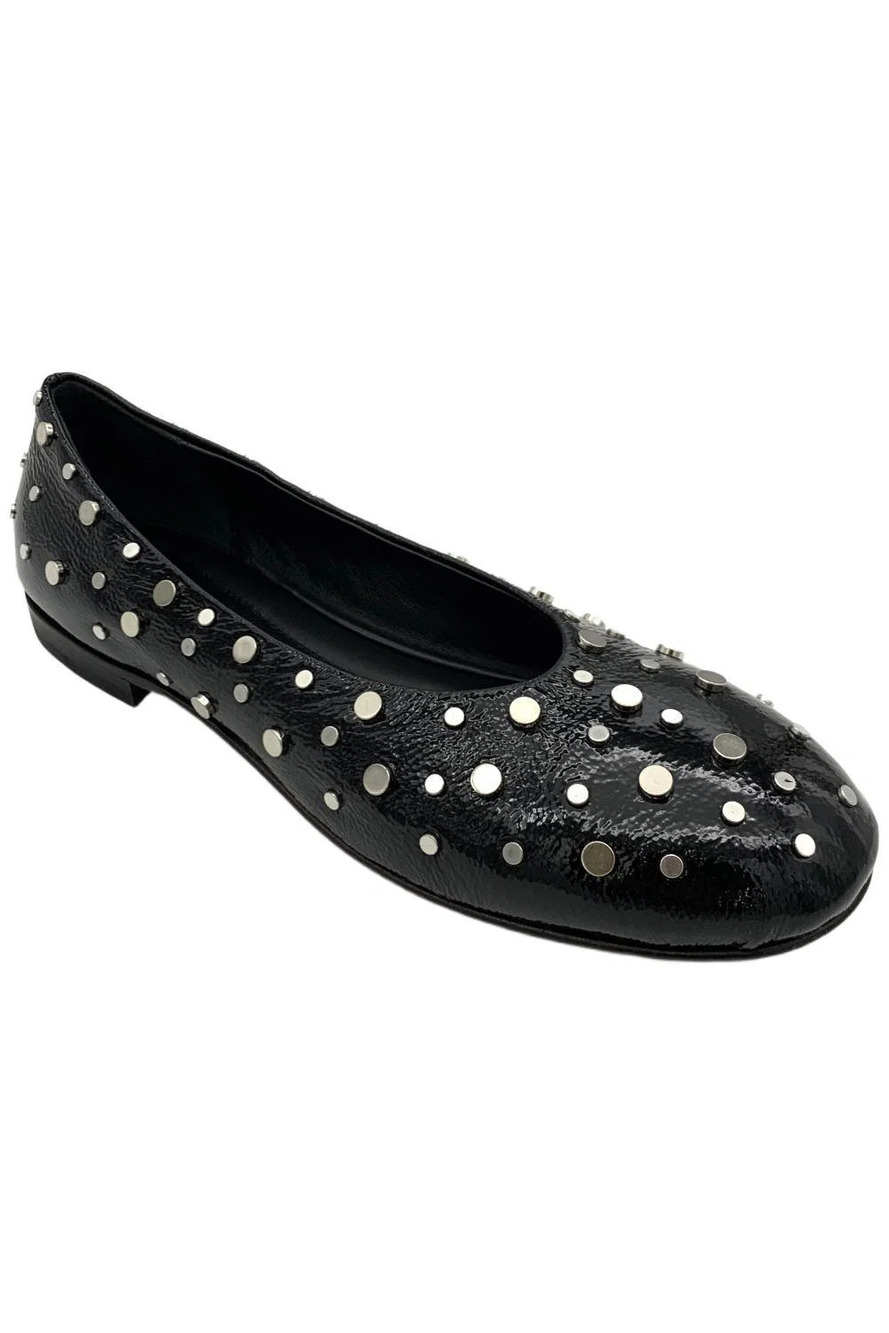 Donald Pliner Women's Emerey Flat Black - Medium